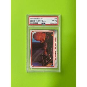 1980 Topps Star Wars Empire Strikes Back #95‎ Pawn of Evil One Card PSA 8